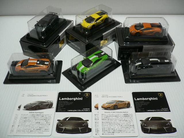 Amazon | 京商 1 64 京商ミニカーコレクション 第44弾 ランボルギーニ3