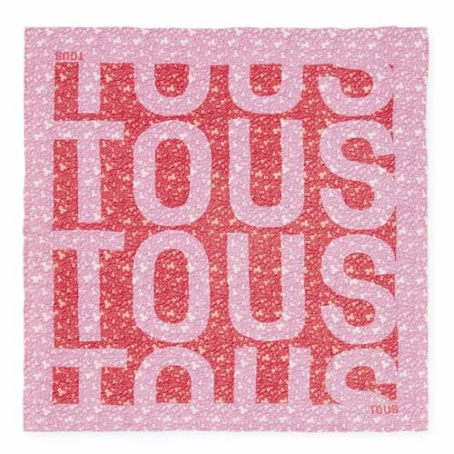 Pañuelo Tous modal rosa 2002043213 kaos mini