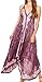 Sakkas Neyva Long Handkerchief Hem Embroidered Dyed Spaghetti Strap Batik Dress