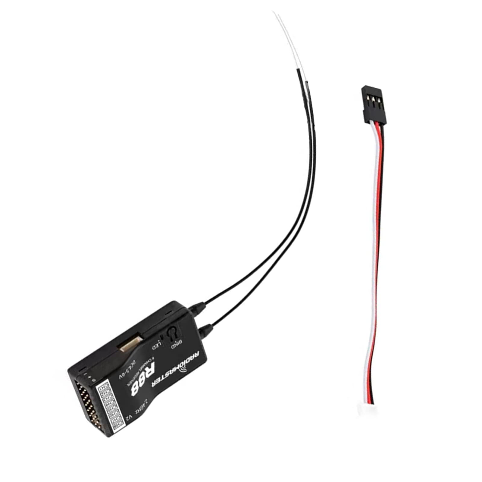 1km+ R88 2.4GHz 8CH Over 1KM PWM Nano Receiver for FrSky D8 Accessory Part