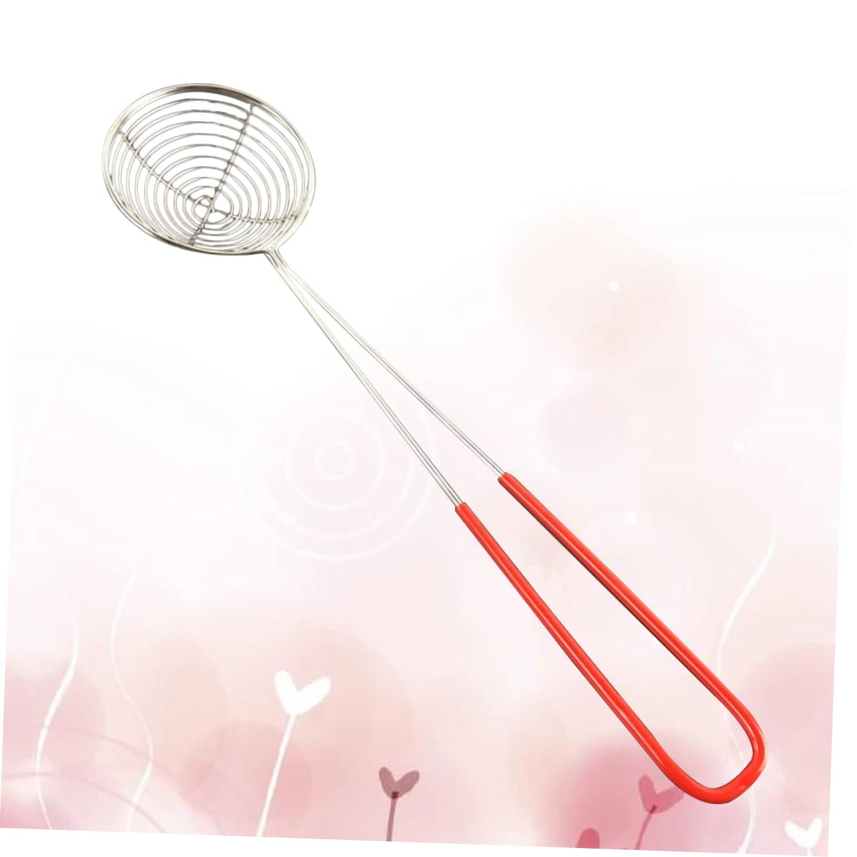 Ciieeo Stainless Steel Strainer Skimmer Ladle for Pearl Milk Tea Dumplings and Vegetables Dishwasher Safe Kitchen Tool with Long Handle for Safe Cooking