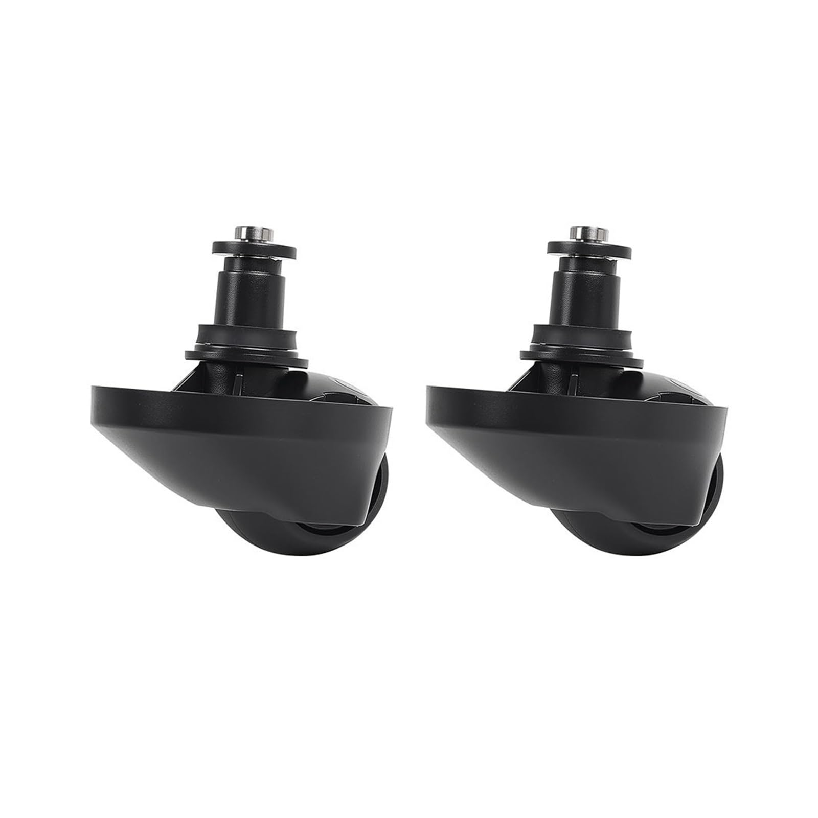 GENTERUN Vacuum cleaner wheels,Compatible For Dreame,X30 X40 S30 Pro L10s Gen 2 L10s Pro Robot Arm Series Spare Parts Kit quiet(2pc black)