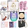 40th Birthday Gifts Women, 9 Special Unique Funny Happy Humorous Gifts for Women Tuning 40, Wife, Mom, Sister, Friends…