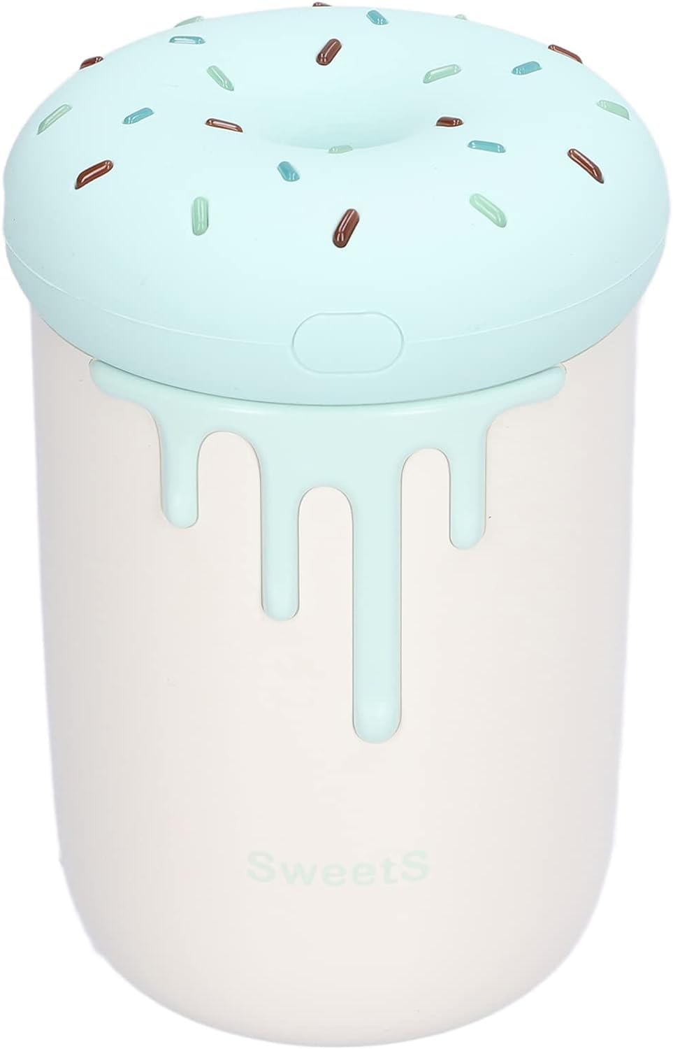 Domésticos Humidificador De Escritorio, Humidificador De Niebla Fina, Diseño Lindo, Ligero, Sin Ruido, Dormitorio, Humidificador De Oficina, Verde
