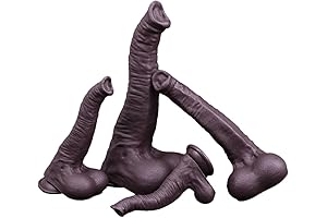 Elephantine Ecstasy: Realistic Big Thick Dildo with Suction Cup