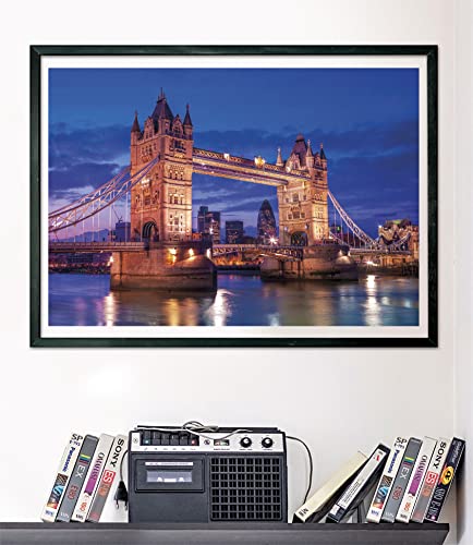 Puzzle 1000 pièces + poster : Tower Bridge la Londres Clementoni Puzzles - vue 6