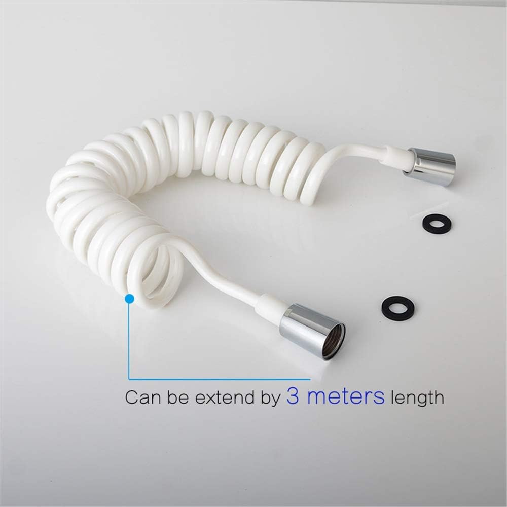 Shower Set Water-Tap Bath Shower Systems Toilet Bidet Sprayer Kit, Bathroom Wall Mounted Handheld Bidet Faucet Set, 3 Meters Shower Hose Shut-Off VAE