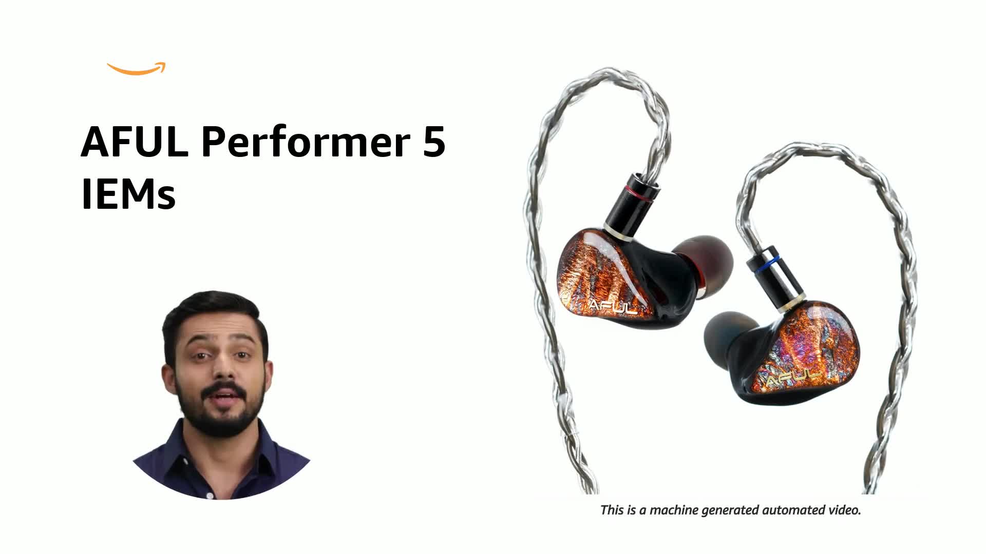 AFUL Acoustics Performer 5 Hybrid Drivers in-Ear Monitors, 1DD +