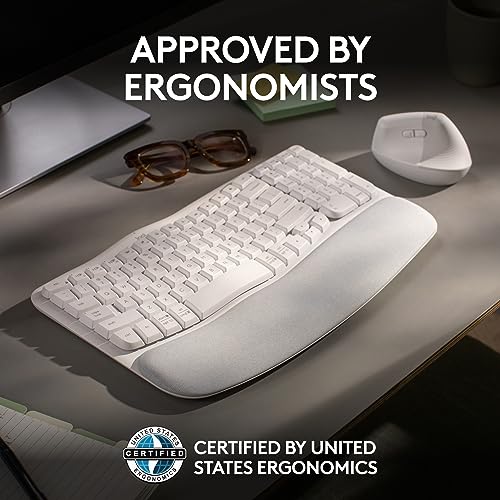 Logitech Wave Keys Wireless Ergonomic Keyboard の商品画像 4