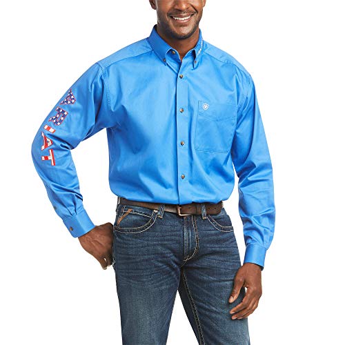 Image of ARIAT Team Logo Twill Classic Fit Shirt