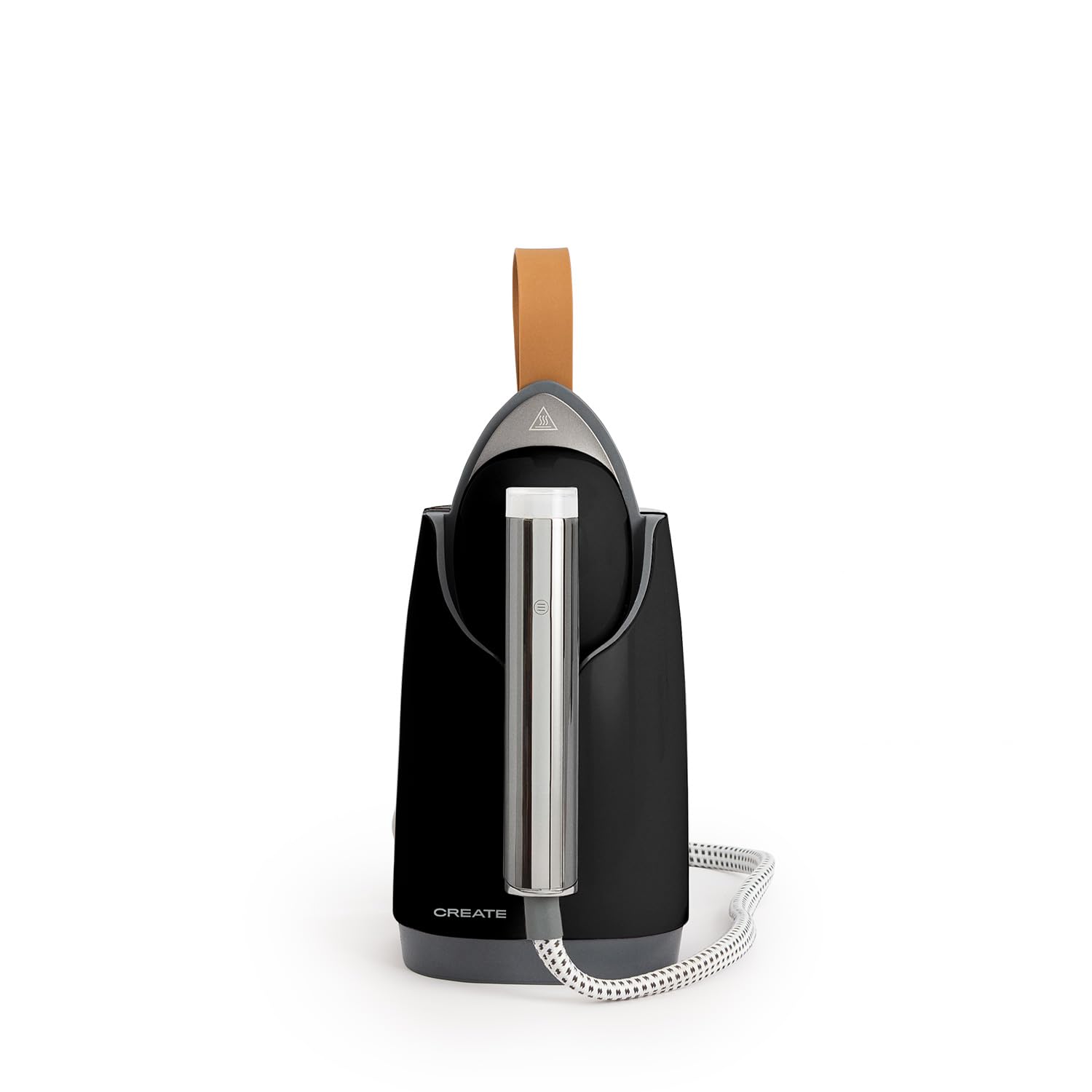 CREATE/IRON DUAL PRO/Fer à vapeur horizontal et vertical 800 ml noir/Design 2 en 1, 4 modes de repassage, coup de vapeur et repassage à sec, semelle antiadhésive, 1630W