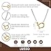 14k Yellow Gold Lucky Horseshoe Necklace For Women - 925 Sterling Silver Personality Animal Horseshoe Pendant Necklace Horse Jewelry For Men