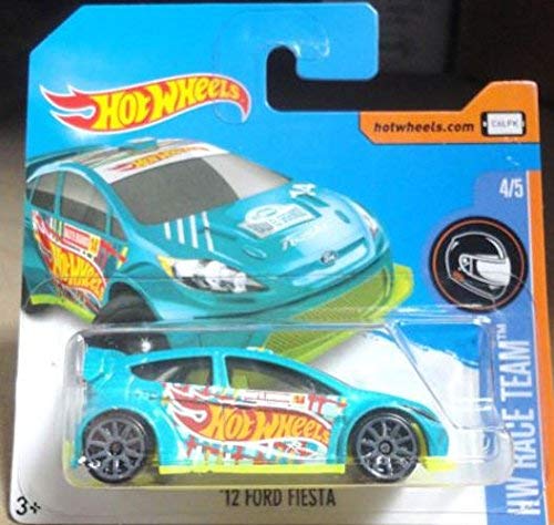 2017 Hot Wheels HW Race Team '12 Ford Fiesta Blue 307/365 (Short Card)