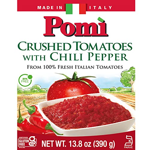 Pomì Crushed Tomatoes With Chili Pepper - 13.8Oz (Pack Of 12) #TOP16