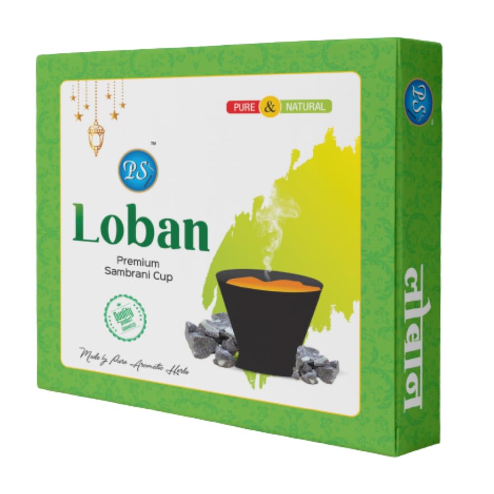 LOBAN SAMBRANI Dhoop Cups Pack of 5, 12 N Each Pack-picture-31