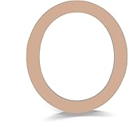 Vista 142 de Montague Metal Products Número de casa moderno de 6 pulgadas, número de casa flotante, fácil de instalar (0, cobre antiguo)