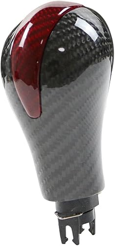 Miniatura 2 de beler Pomo de palanca de cambios negro y rojo para Infiniti G25 G35 G37 FX35 FX37 QX50 QX56 Nissan Skyline