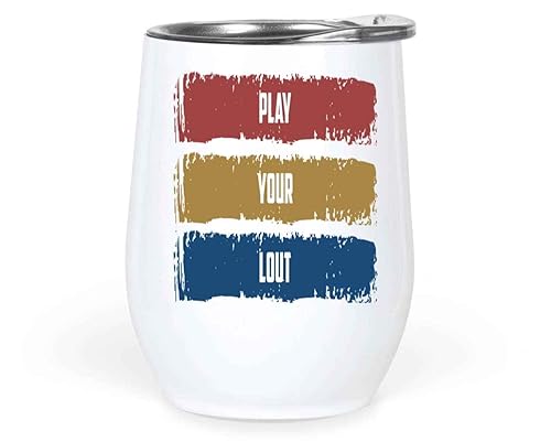 Tennis Player Gift, an Ideal Christmas Surprise for Son - Coach Training Tips for Boosting Performance, Large 12 Oz White Stainless Steel Wine