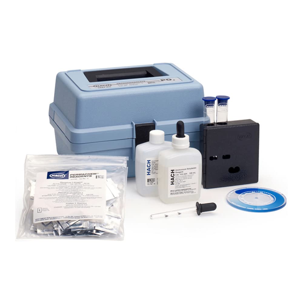 Hach 147500 Phosphorus, Orthophosphate (Reactive) Test Kit, Model PO-14