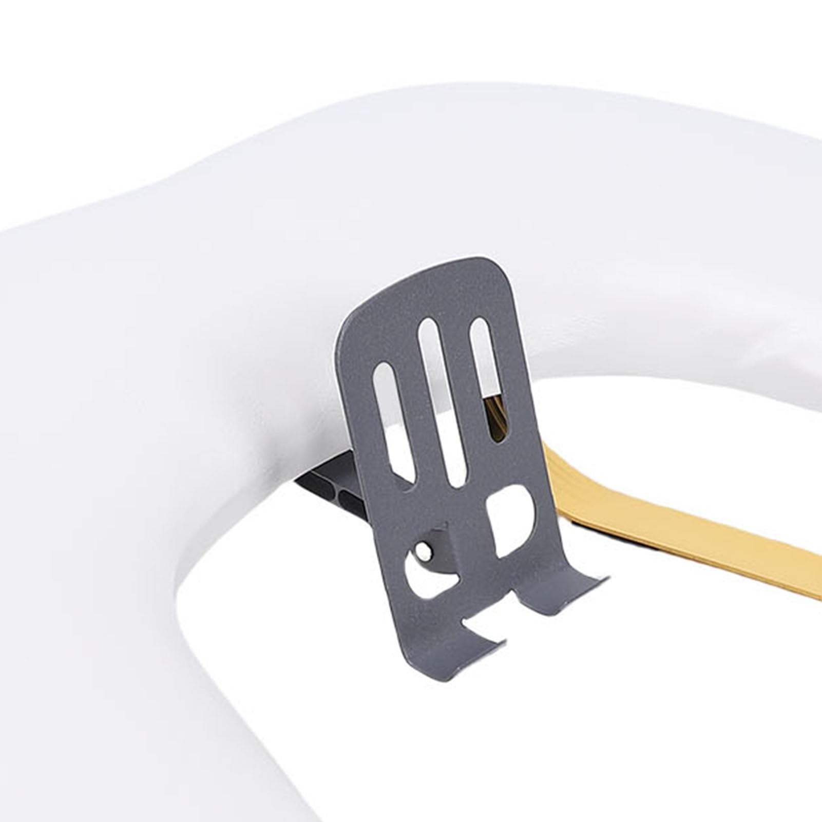 Cuscino per le Multifunzionale Design Ergonomico Poggiabraccio per Unghie Facile Pulire per Manicure (WHITE)