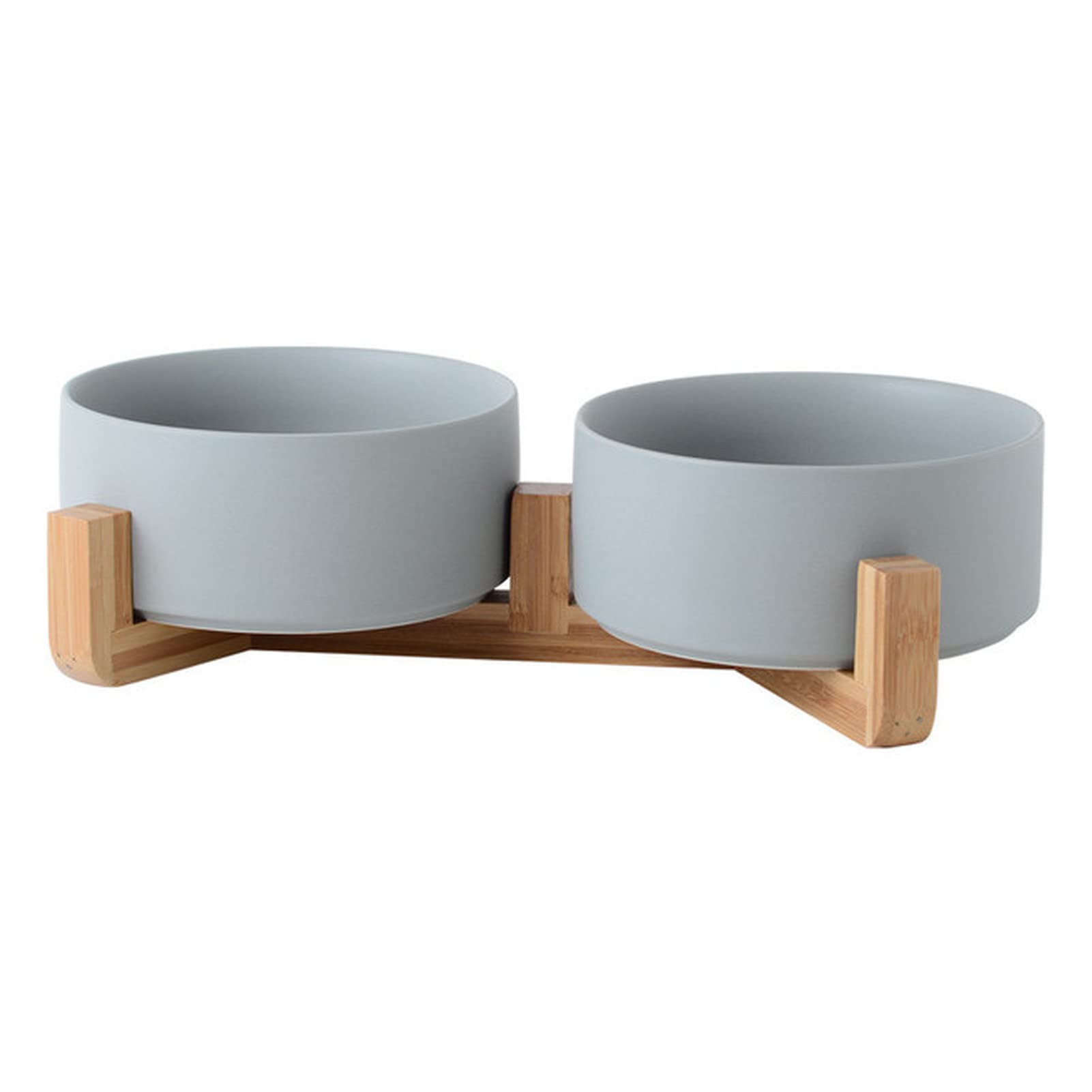Miska dla zwierząt ceramiczna miska dla zwierząt domowych artykuły do karmienia kota szczeniaka podwójne miski dla zwierząt karma dla psów woda akcesoria dla psów trwała opcja wiele kolorów miski do
