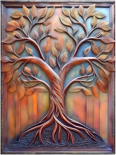 Tree of Life Accent Tile Mural image