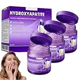 Dormorna Hydroxyapatit zahnpulver, Zahnreparatur Mineralpuder, Repariert Zahnfleischrückgang, Zahnrestauration Pulver, Sanfte Minze, Frischer Atem, Geeignet für alle Altersgruppen (3)