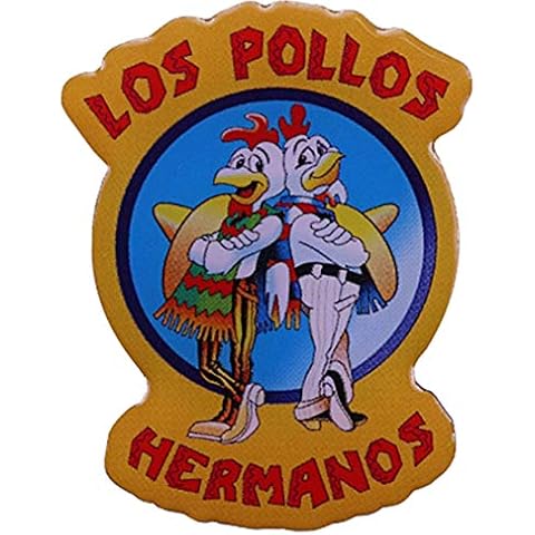 Los Pollos Hermanos Metal Enamel Pin Cover