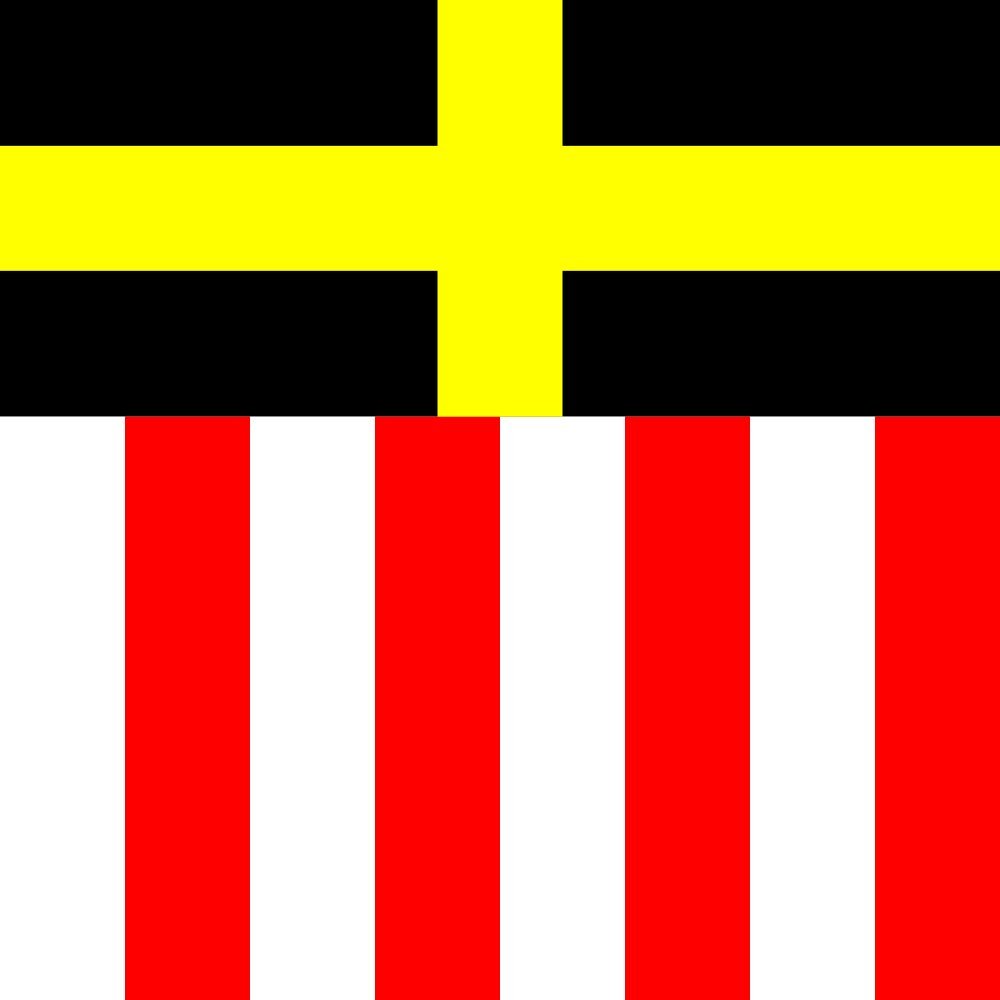 Drapeau Corsier Genève grand format anti-décoloration UV