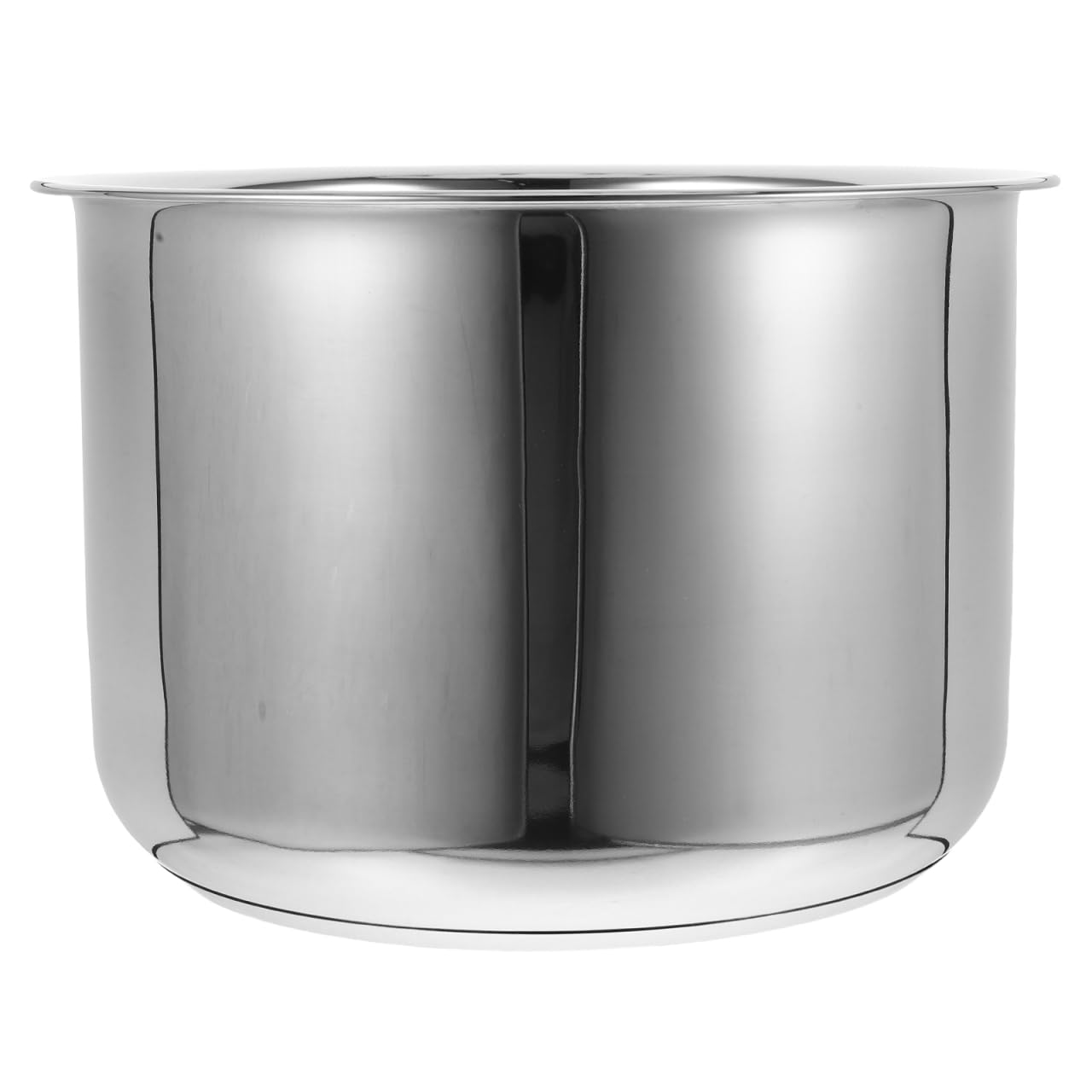 Repuesto De Olla Interior De Acero Inoxidable De 6 L Para Olla Arrocera: Revestimiento Antiadherente Universal Con Marcas De Medición Para Cocinas Eléctricas Accesorios Para