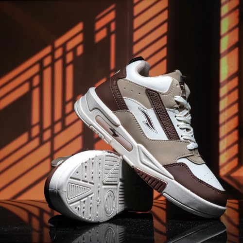 Image of ASIAN Men's MEXICO-11 Casual Sneaker Shoes with Synthetic Upper Lightweight Comfortable Mid Top Sneaker Shoes for Men's & Boy's
