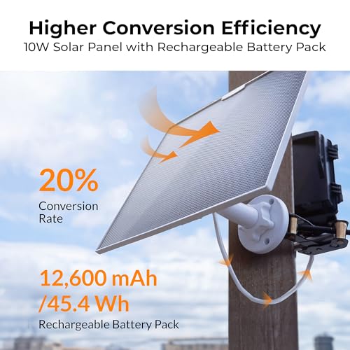 Image of Brinno BCC5000 + APB1000 + ASP1000-P Solar Power, 4K Time Lapse Construction Camera Outdoor Bundle -Imaging Sensor, WiFi Remote Control, Weatherproof Housing, 4 MRB1000 Battery Packs & 10W Solar Panel