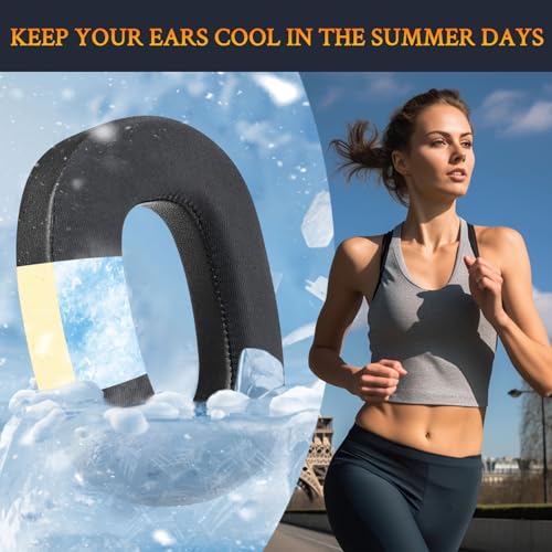 SOULWIT Cooling Earpads para Bowers & Wilkins PX8/PX7 S2/PX7 S2e (No compatible con PX7) - Negro miniatura 4