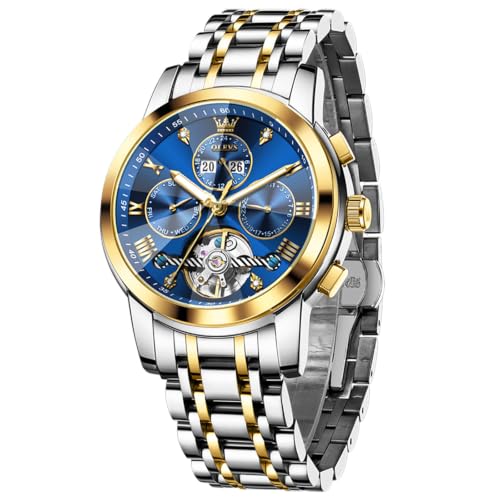 Image of OLEVS Men's Watch Waterproof Dress Casual Sport Watch Silicone Rubber Strap