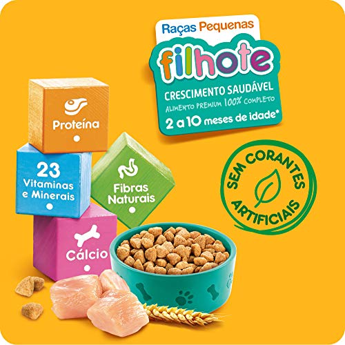 Ração Pedigree Para Cães Filhotes Raças Pequenas 900 g