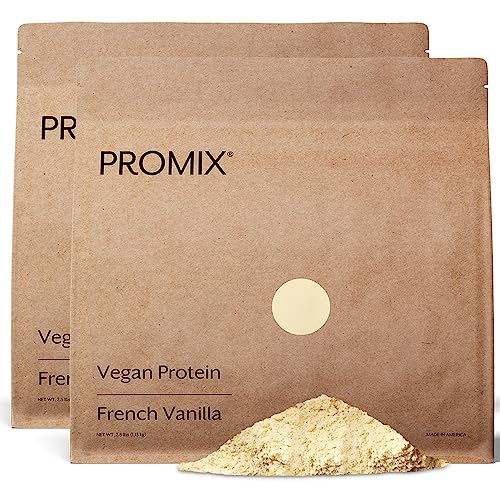 Vegan Protein Powder with Yellow Pea Protein, B12, BCAAs - Vanilla - 5lb for Canadians