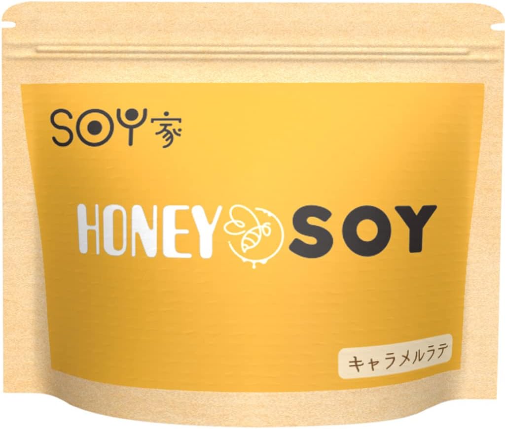 Amazon SOY家 ソイ プロテイン 300g(約12食分) (はちみつキャラメルラテ味) SOY家～ ソイプロテイン