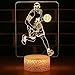 HYODREAM Basketball Night Light for Boys - Basketball Lover Gift with Remote and Smart Touch, 16 Color Changing, Dimmable Decor Lamp