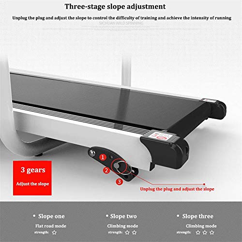Image of Folding Treadmill Running and Step Machine, Electric Motorized Running Machine,Household Multifunctional Slow-Speed Treadmill with Armrest,for Middle-Aged and Elderly