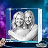 ArtPix 3D Crystal Photo, Mothers Day Gifts, Personalized Gifts for Mom, Women, Her, Wife, Grandma, Him, Great Customized Gift With Your Own Photo, Custom Birthday 3D Picture (Mini)