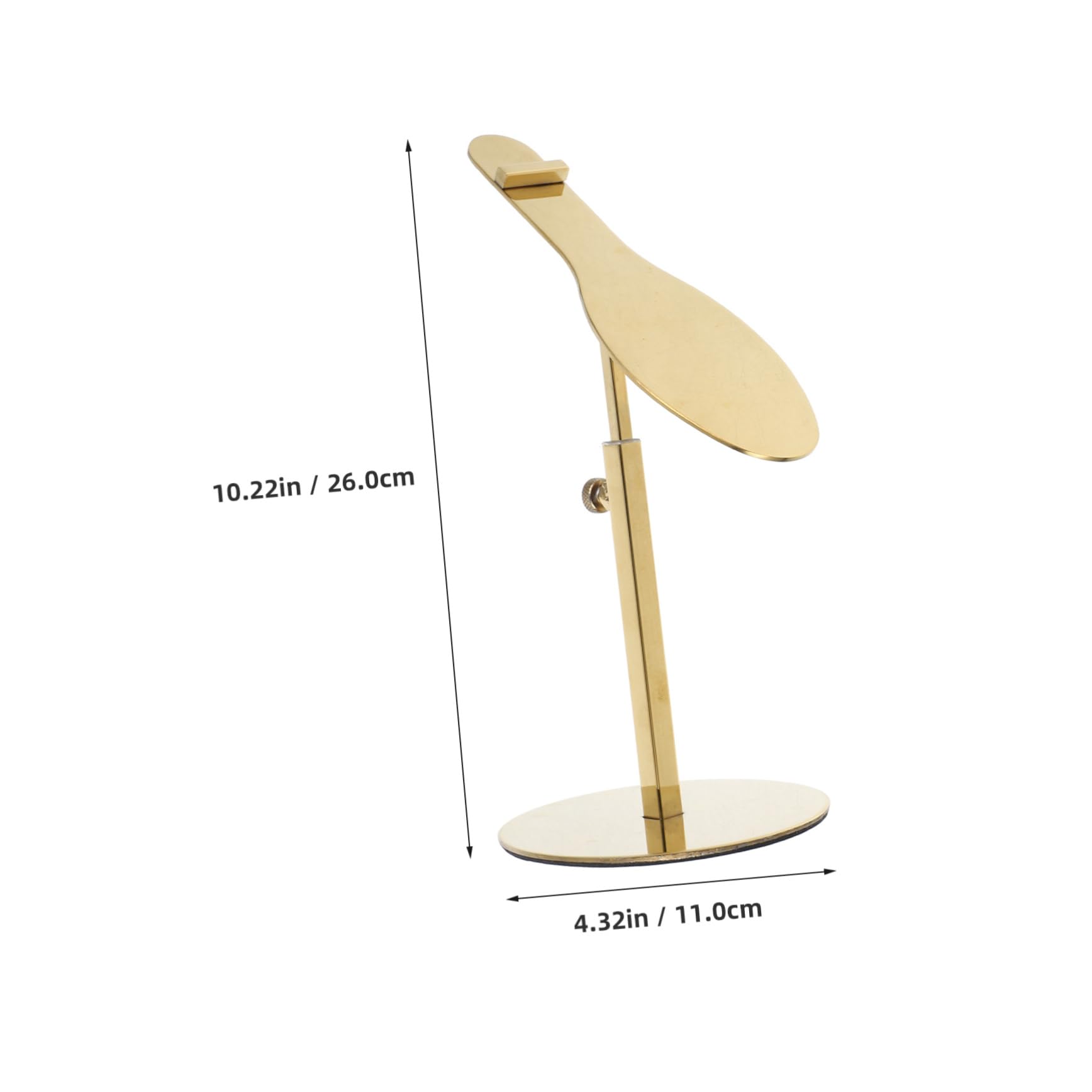 Cabilock Shoe Riser Stand Metal Shoe Rack High Heel Boot Display Sandal Holder Sturdy Stainless Steel for Retail Home