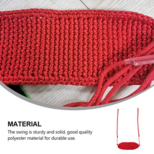 NICEXMAS Cadeira de Balanço Infantil Cadeira de Balanço Interna Corda Ajustável Ao Ar Livre Fora de