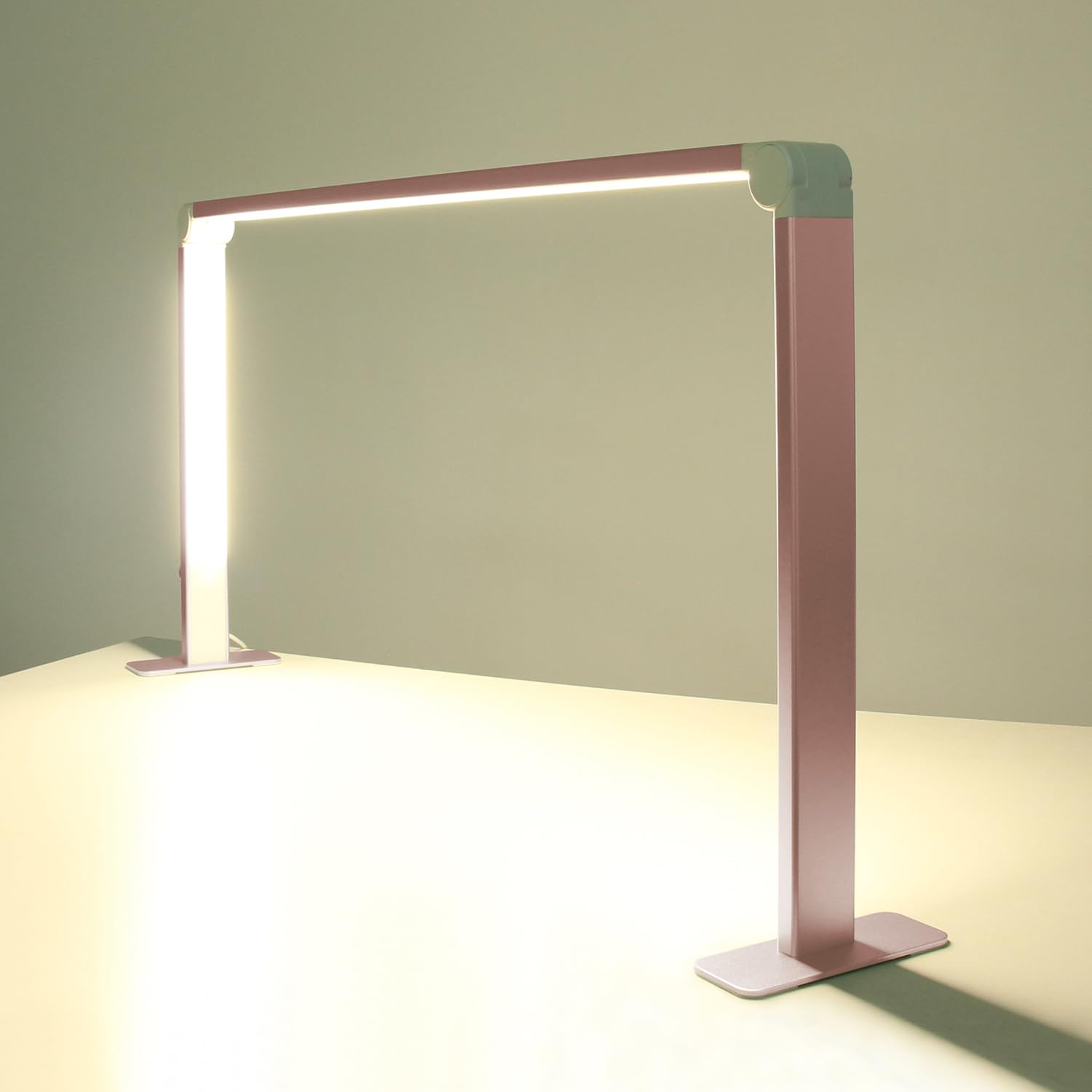 Lámpara de uñas para tecnología de uñas, lámpara LED plegable de escritorio, lámpara de luz de pestañas para extensiones de pestañas, tatuaje, cejas, luz de escritorio de manicura, brillo