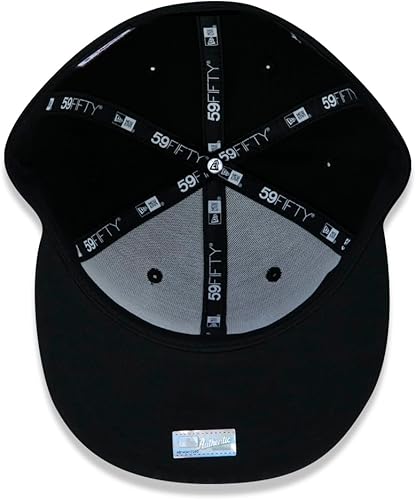 Miniatura 5 de Pittsburgh Pirates New Era Black Game Authentic Collection On Field 59FIFTY - Sombrero ajustado para hombre Negro