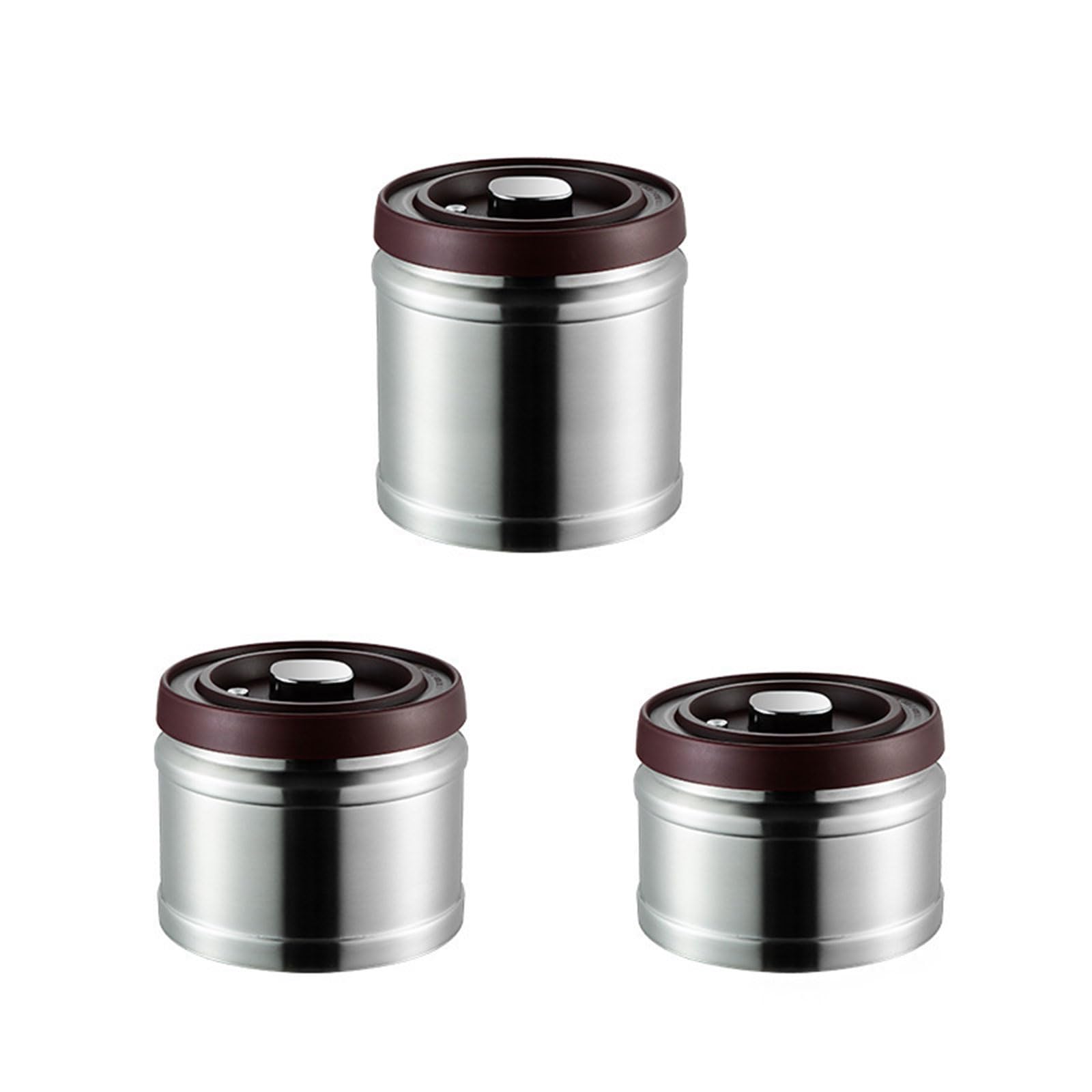 Contenitore ermetico per caffè in acciaio inox 304, contenitore ermetico, barattolo sottovuoto per alimenti e cucina