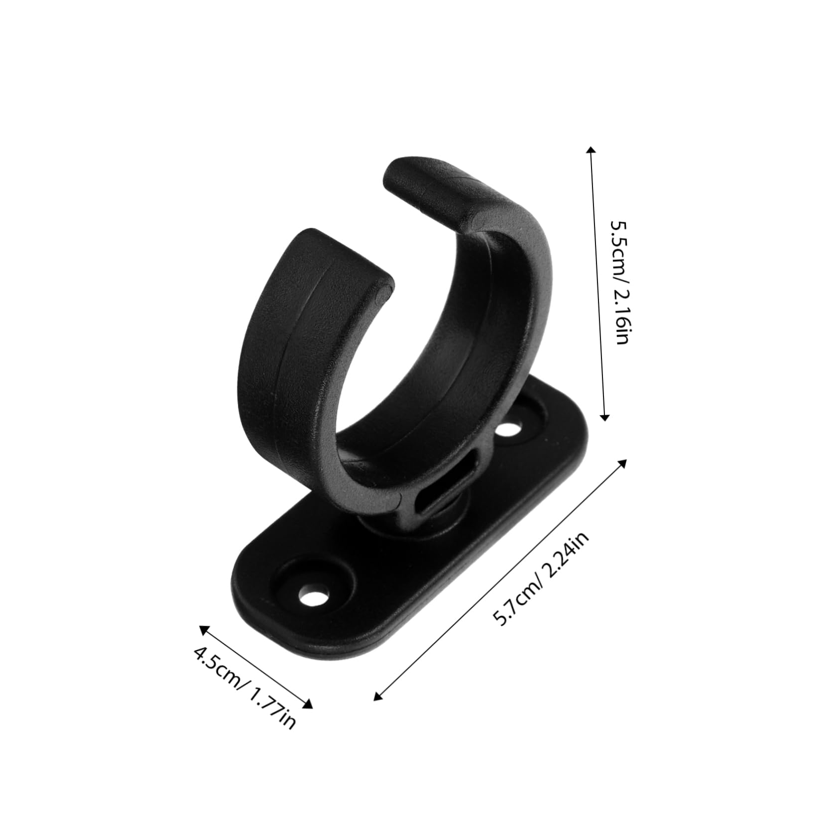 BESPORTBLE 6Pcs Microphone Holder Base Desktop Mic Clamp for Secure Mounting Non Slip Design Compatible with Various Microphones for Recording Streaming and Live Performance