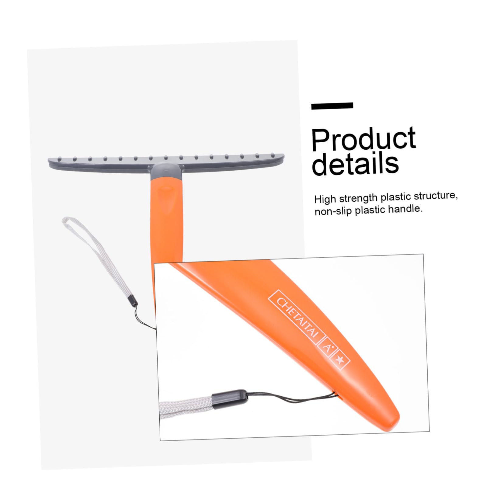 BESPORTBLE 1pc Snow Scraper Cars Ice Scraper Plastic Scraper Sports Day Games Car Ice Remover Long Handle Snow Shovel Car Snow Remover Snow Removal Tool for Car Accessories Detachable Abs