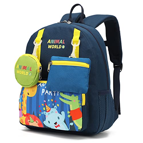 Cute Dinosaur Kids backpack for Girls Boys Preschool kids 3-5 Toddler(Giraffe)