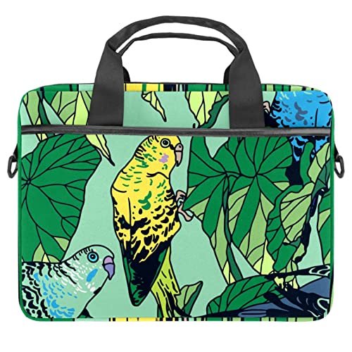 Housse ordinateur portable 13 13.3 14.5 pouces sac bandoulière tropical pour PC et Mac