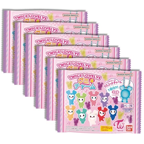 【6個バラ売り】 TWICE LOVELYS グミ＆チャーム (6個) ※12個入りのBOX販売ではありません。のサムネイル
